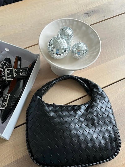 Elisha | Weiche, Geflochtene Schultertasche für Jeden Tag