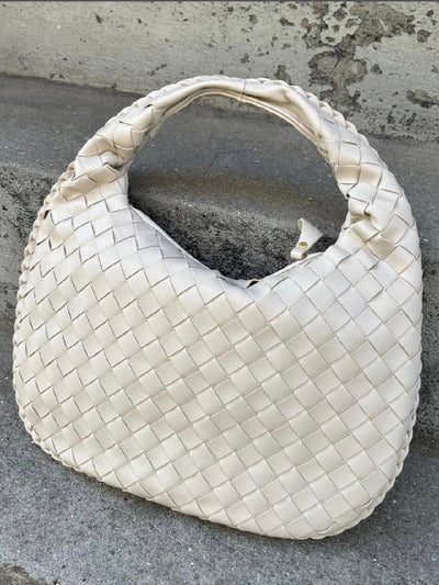 Elisha | Weiche, Geflochtene Schultertasche für Jeden Tag