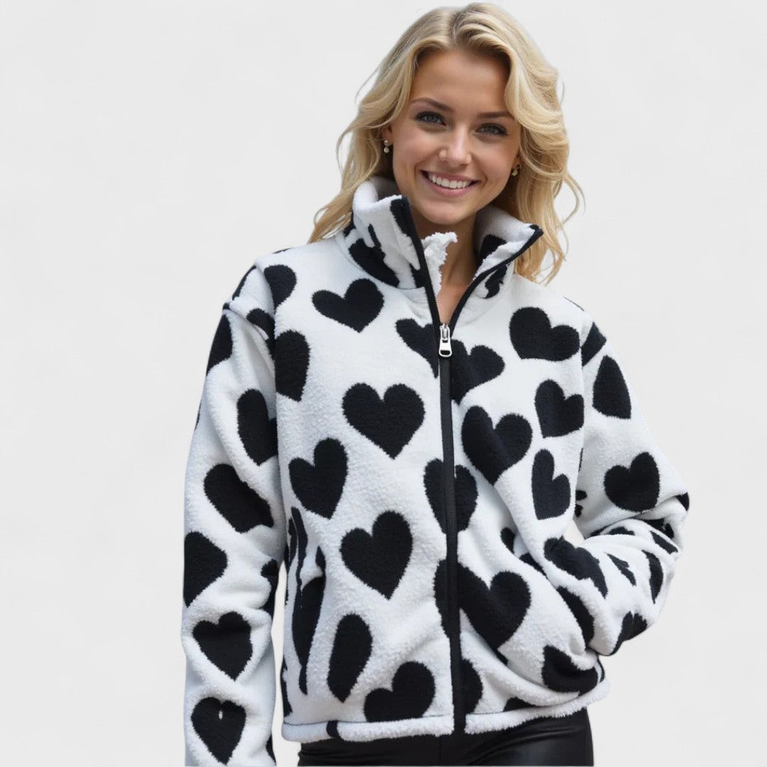 Katharina - Wendbare Herzjacke