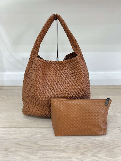 Luna | Hobo-Tasche Woven Oversized Chic