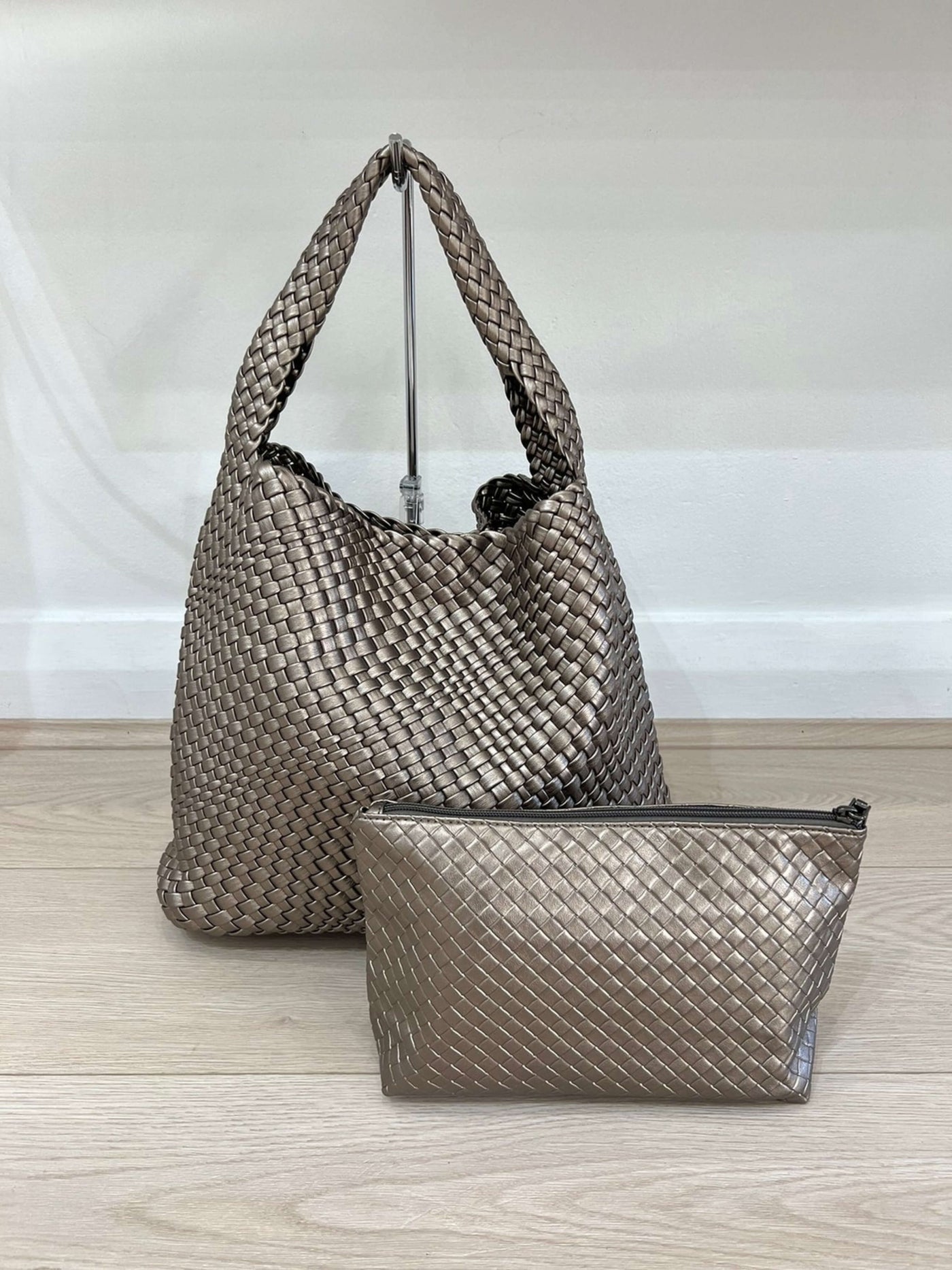 Luna | Hobo-Tasche Woven Oversized Chic
