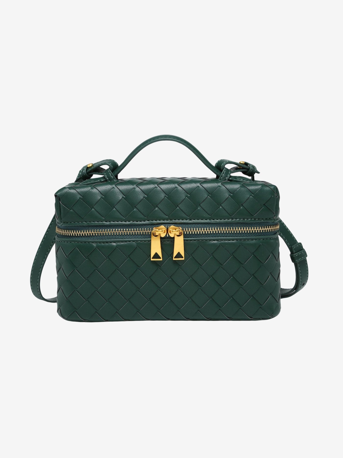 Juliette | Strukturierte Glänzende Woven Tasche
