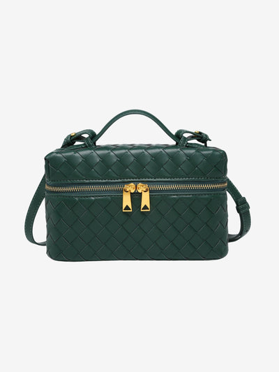 Juliette | Strukturierte Glänzende Woven Tasche