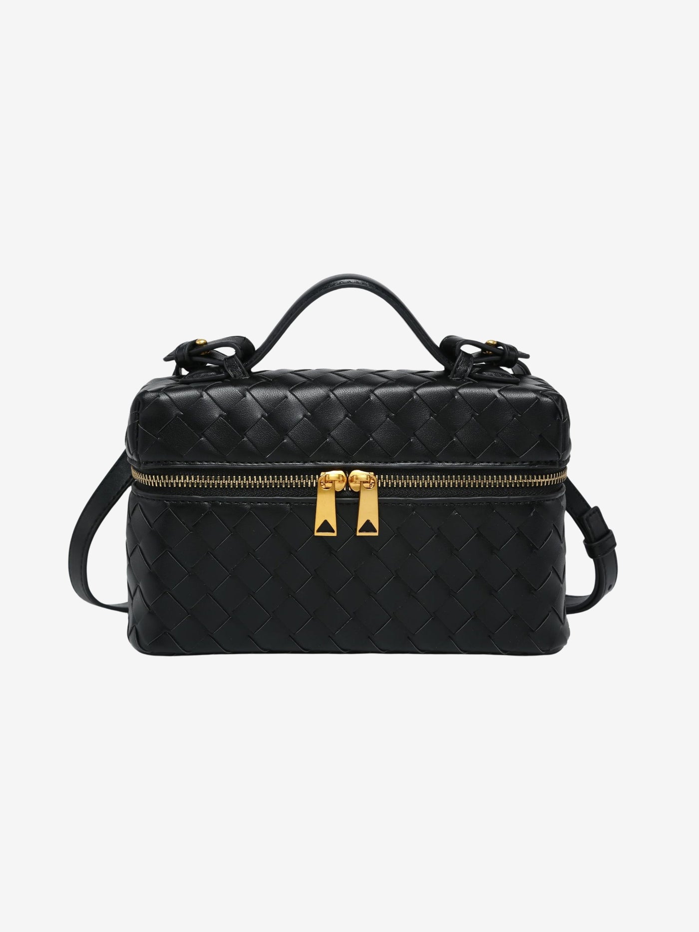 Juliette | Strukturierte Glänzende Woven Tasche