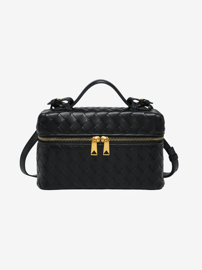 Juliette | Strukturierte Glänzende Woven Tasche