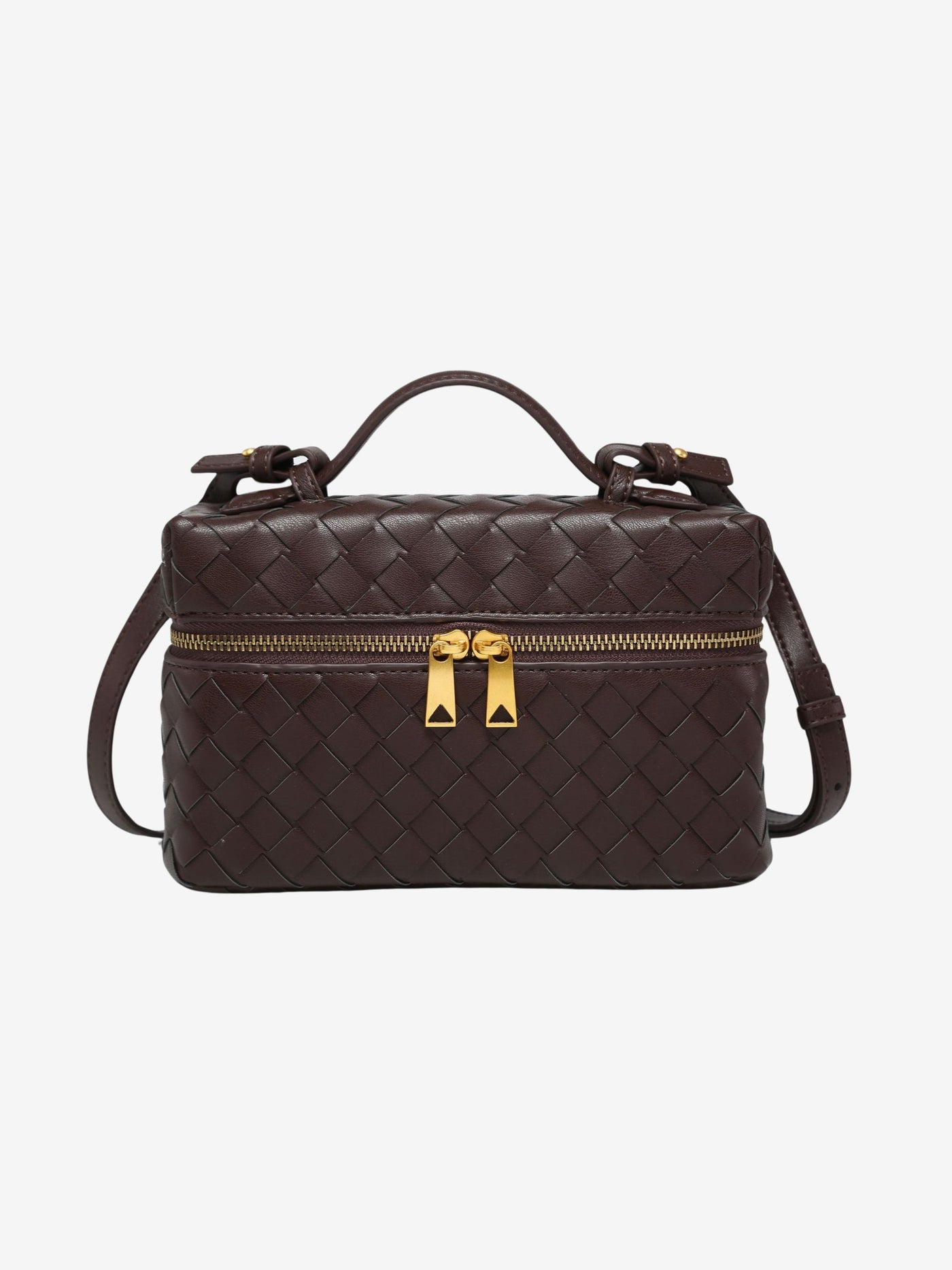 Juliette | Strukturierte Glänzende Woven Tasche