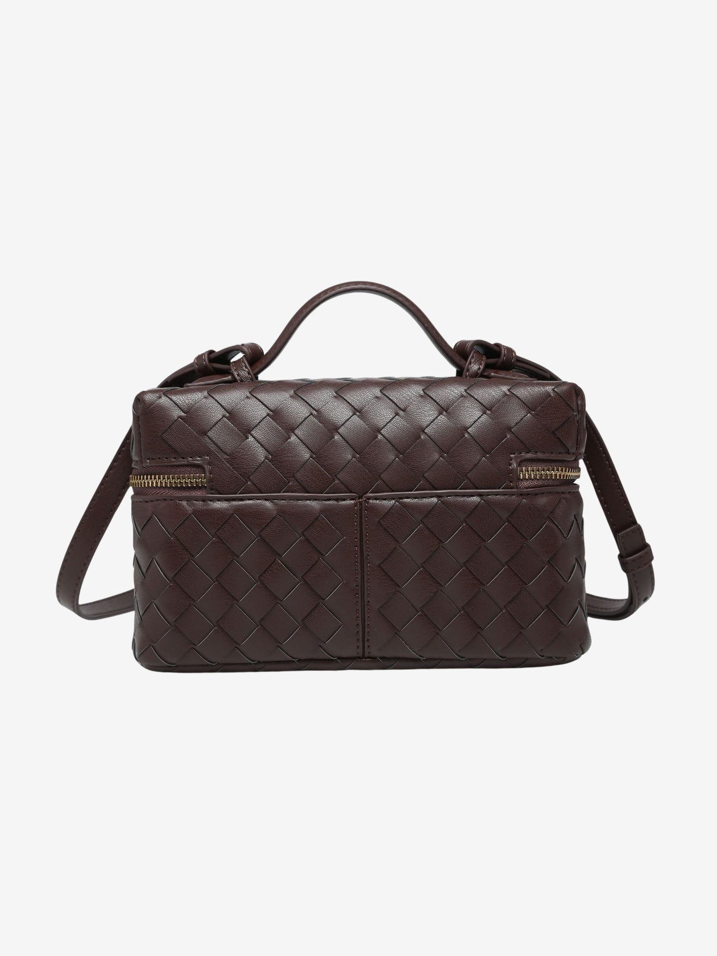 Juliette | Strukturierte Glänzende Woven Tasche