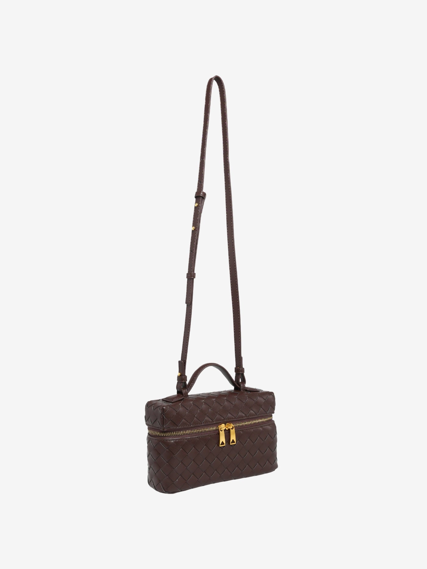 Juliette | Strukturierte Glänzende Woven Tasche