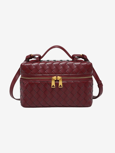 Juliette | Strukturierte Glänzende Woven Tasche