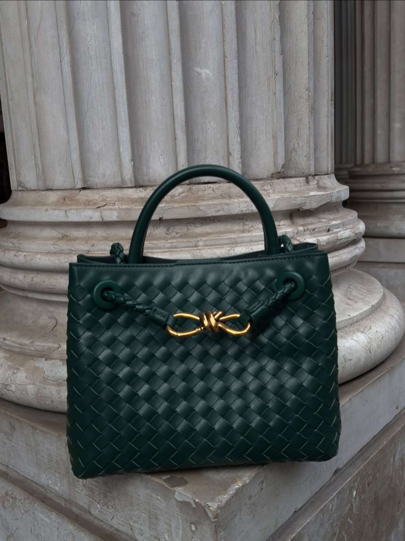 Eloise | Woven Kompakte Texturierte Tasche