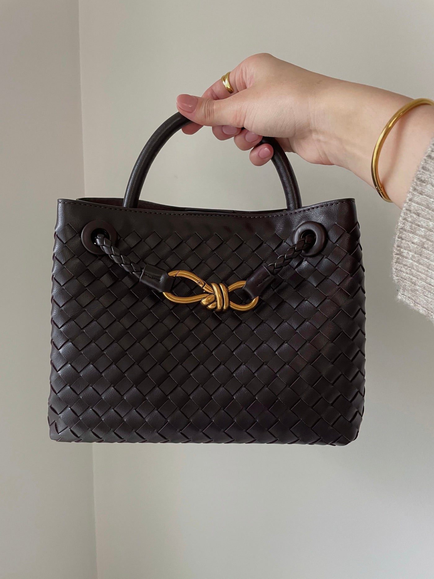 Eloise | Woven Kompakte Texturierte Tasche