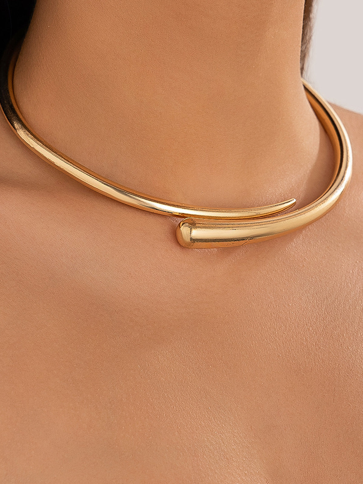 Himmel | Offene Tropfen-Choker-Halskette