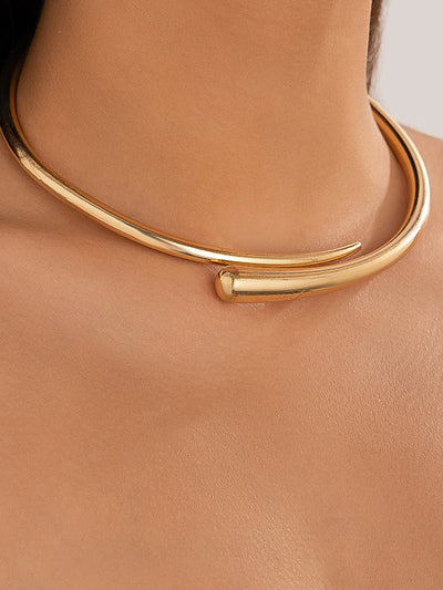 Himmel | Offene Tropfen-Choker-Halskette