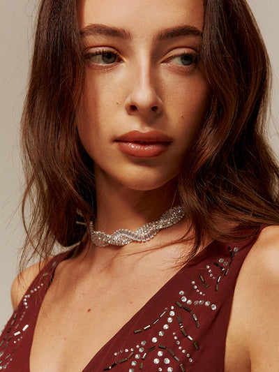 Willa | Choker-Halskette mit Twist