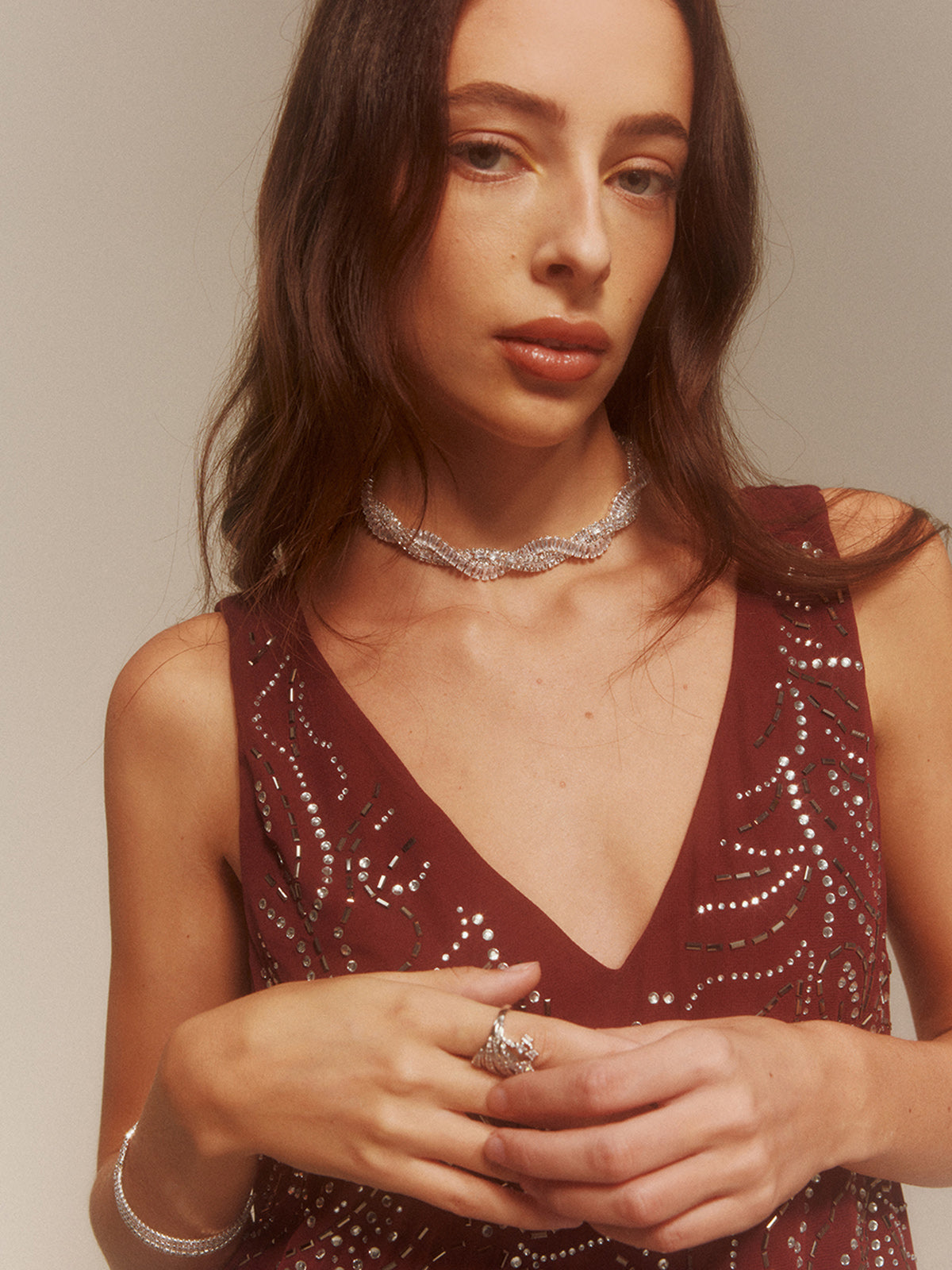 Willa | Choker-Halskette mit Twist