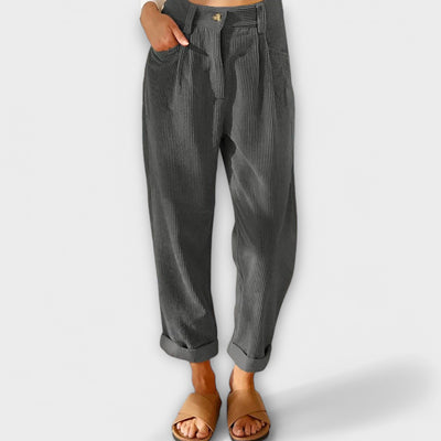 Jana - Moderne Samt-Hosen
