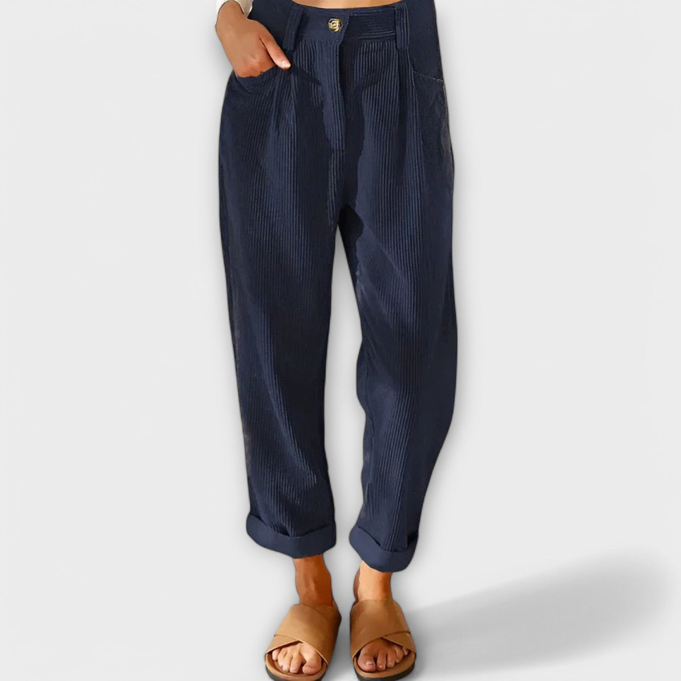 Jana - Moderne Samt-Hosen