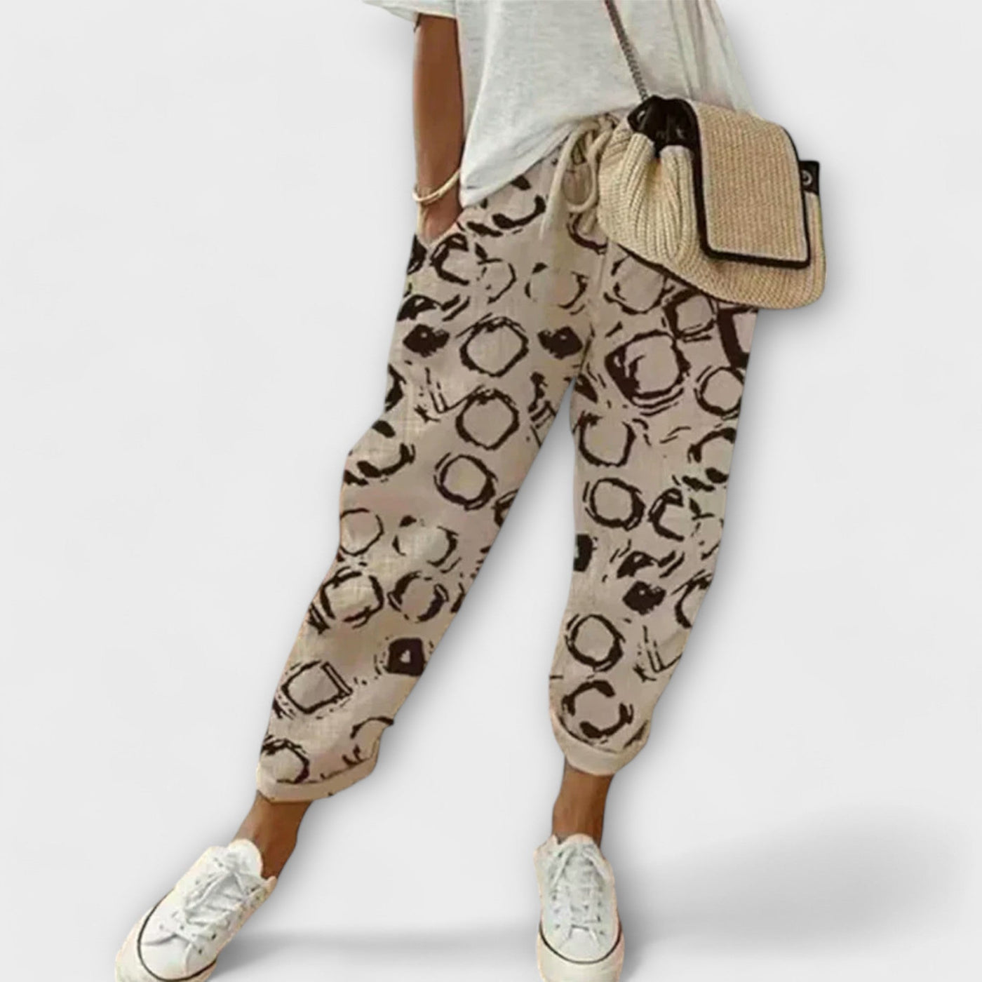 Burga - Bequeme Baumwoll- und Leinenhose