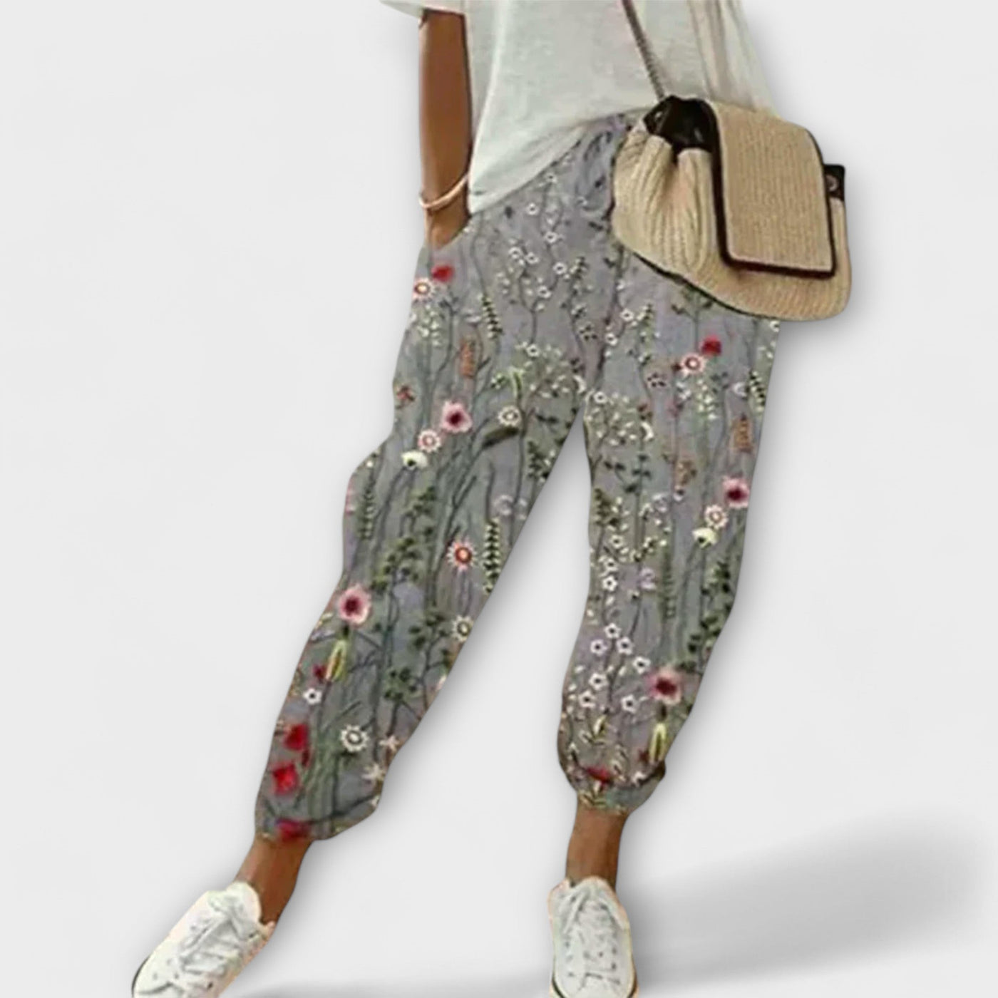 Burga - Bequeme Baumwoll- und Leinenhose