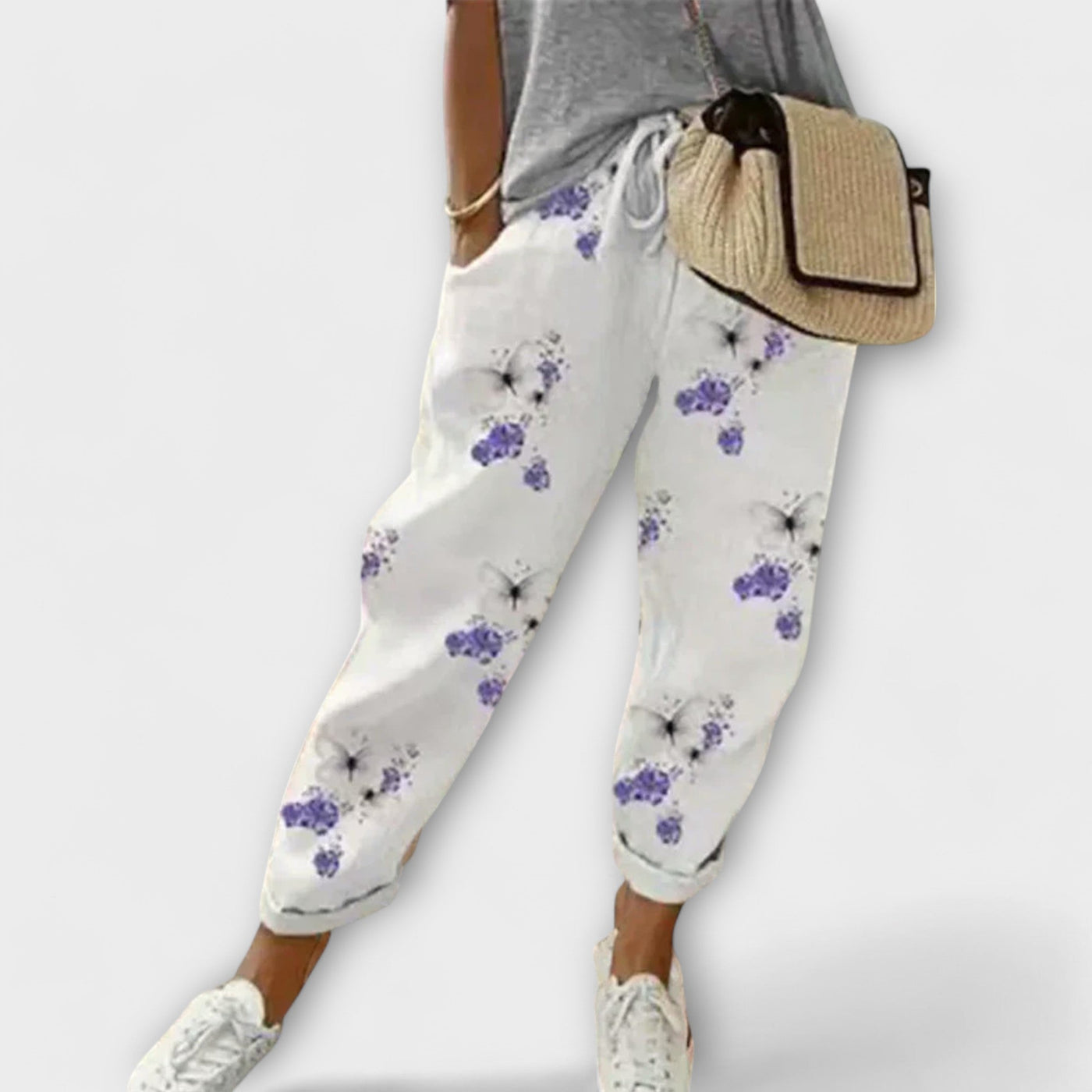 Burga - Bequeme Baumwoll- und Leinenhose