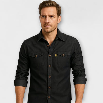 Slim Fit Denim Hemd