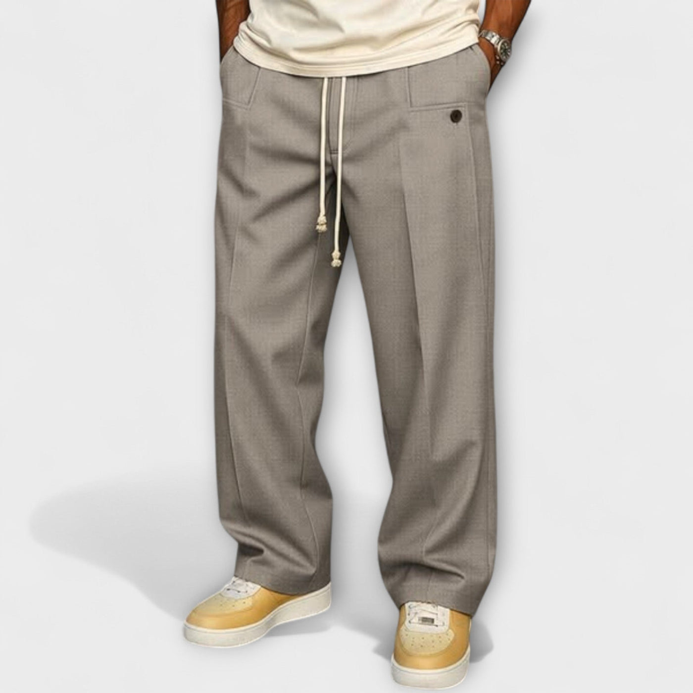 Elegante Hose mit urbanem Kordelzug