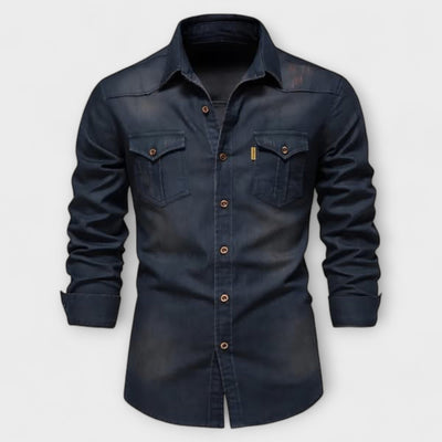 Slim Fit Denim Hemd