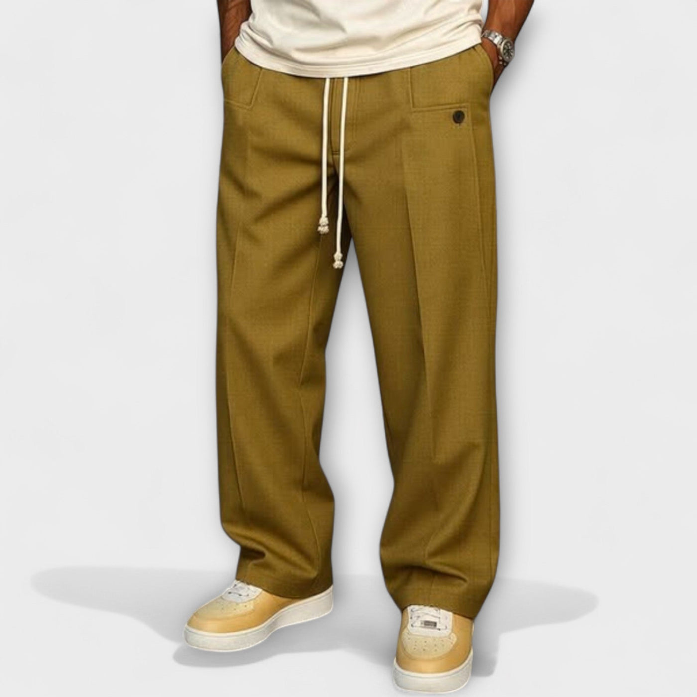 Elegante Hose mit urbanem Kordelzug