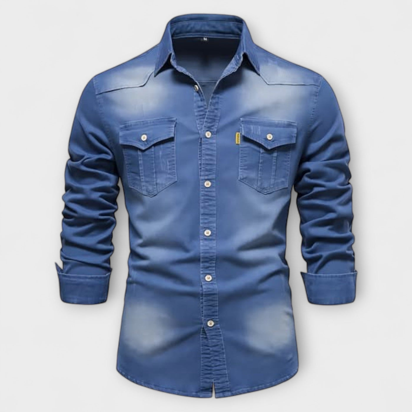 Slim Fit Denim Hemd