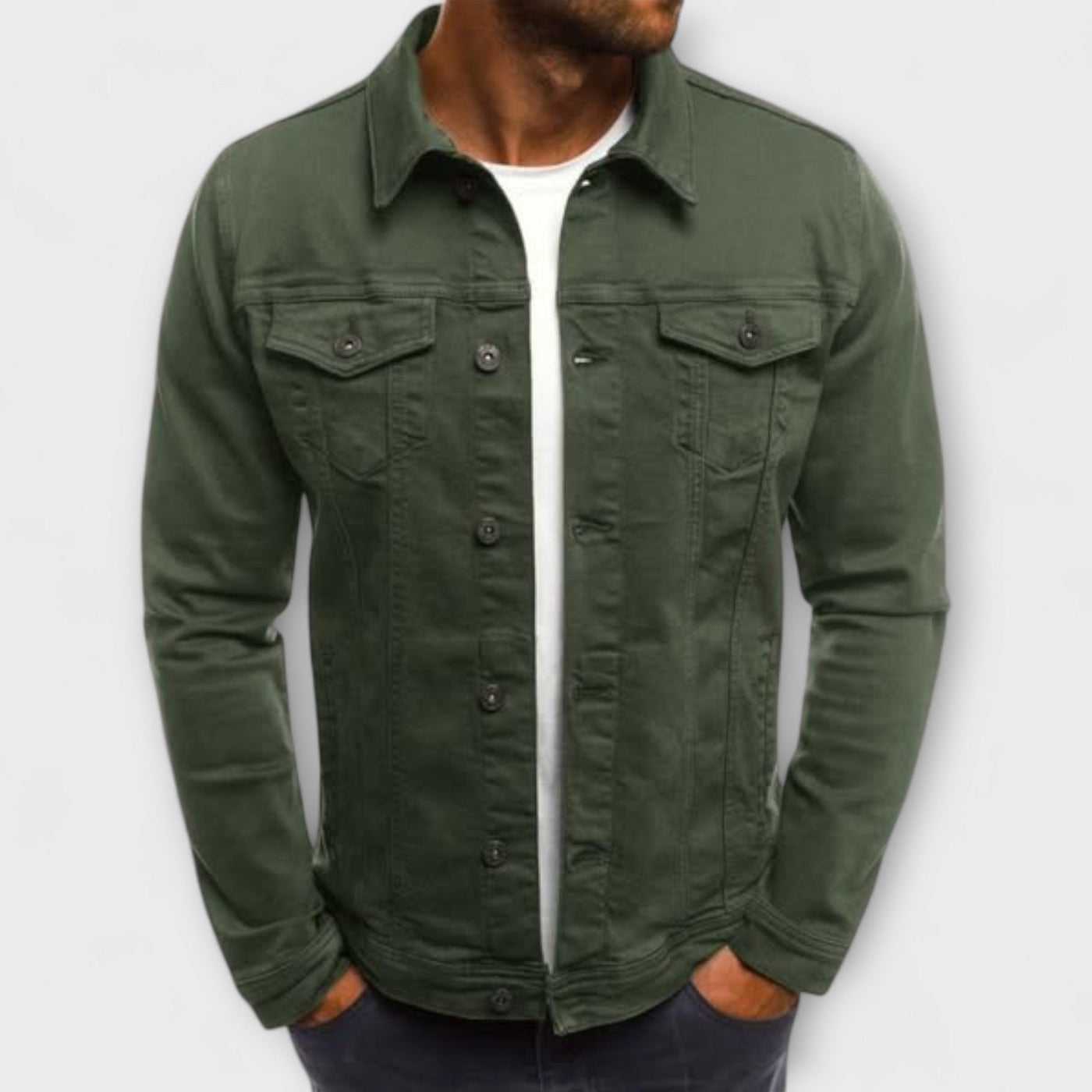 Klassische Jeansjacke