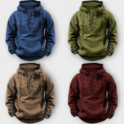 Robuste Retro-Fleecejacke