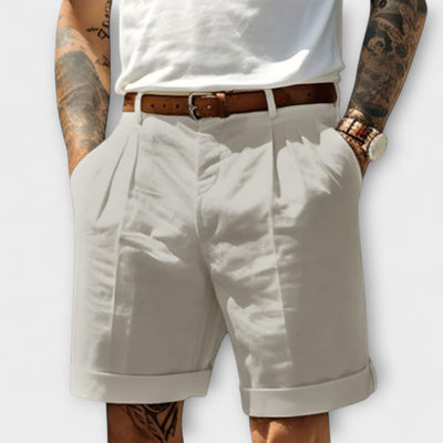 Elegante Baumwoll-Bermuda-Shorts