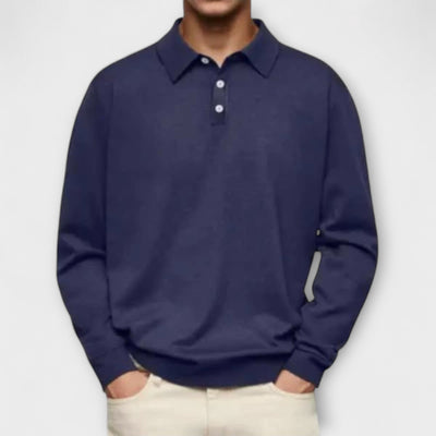 Polo mit langen Ärmeln