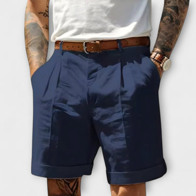 Elegante Baumwoll-Bermuda-Shorts
