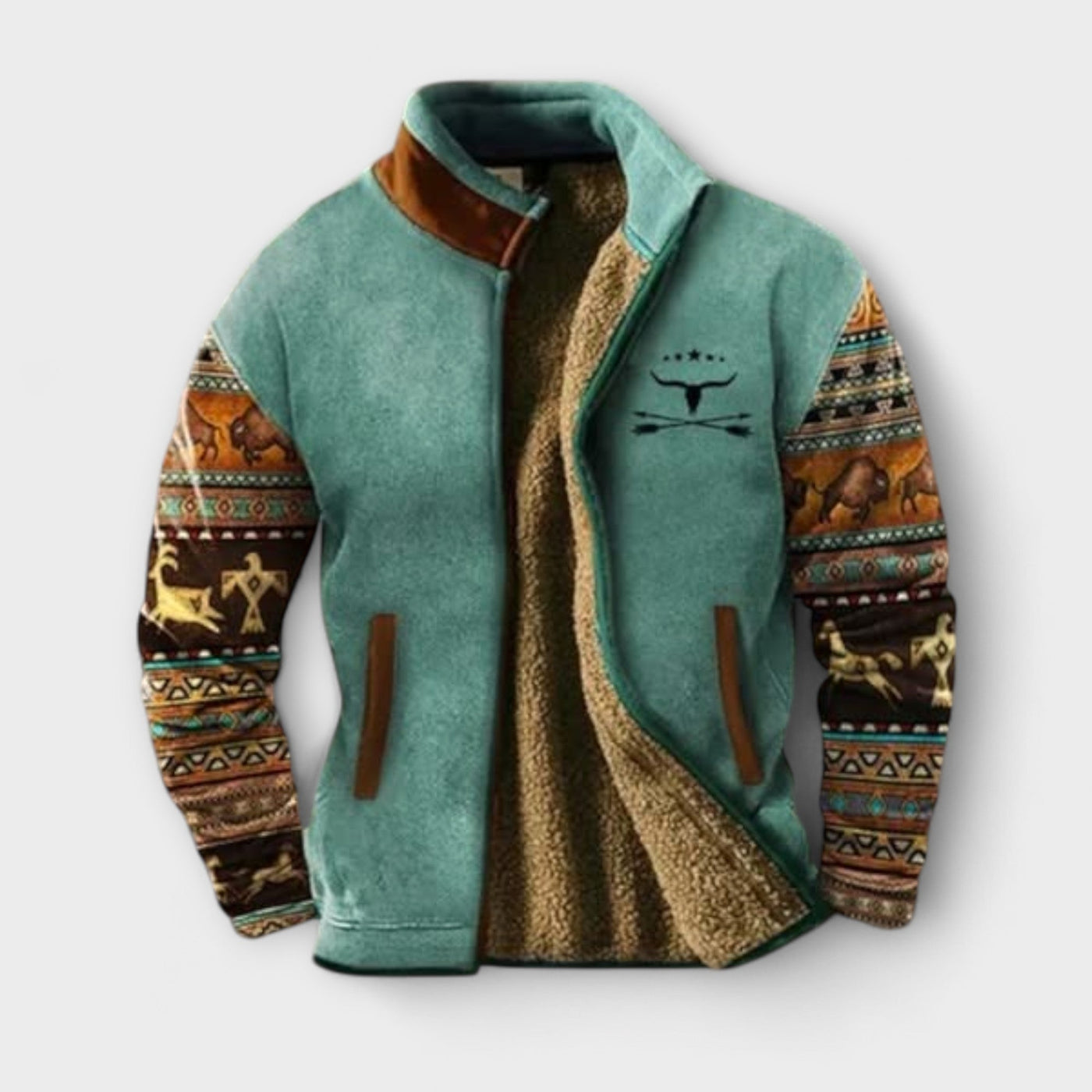 Fleece-Weste für den Außenbereich
