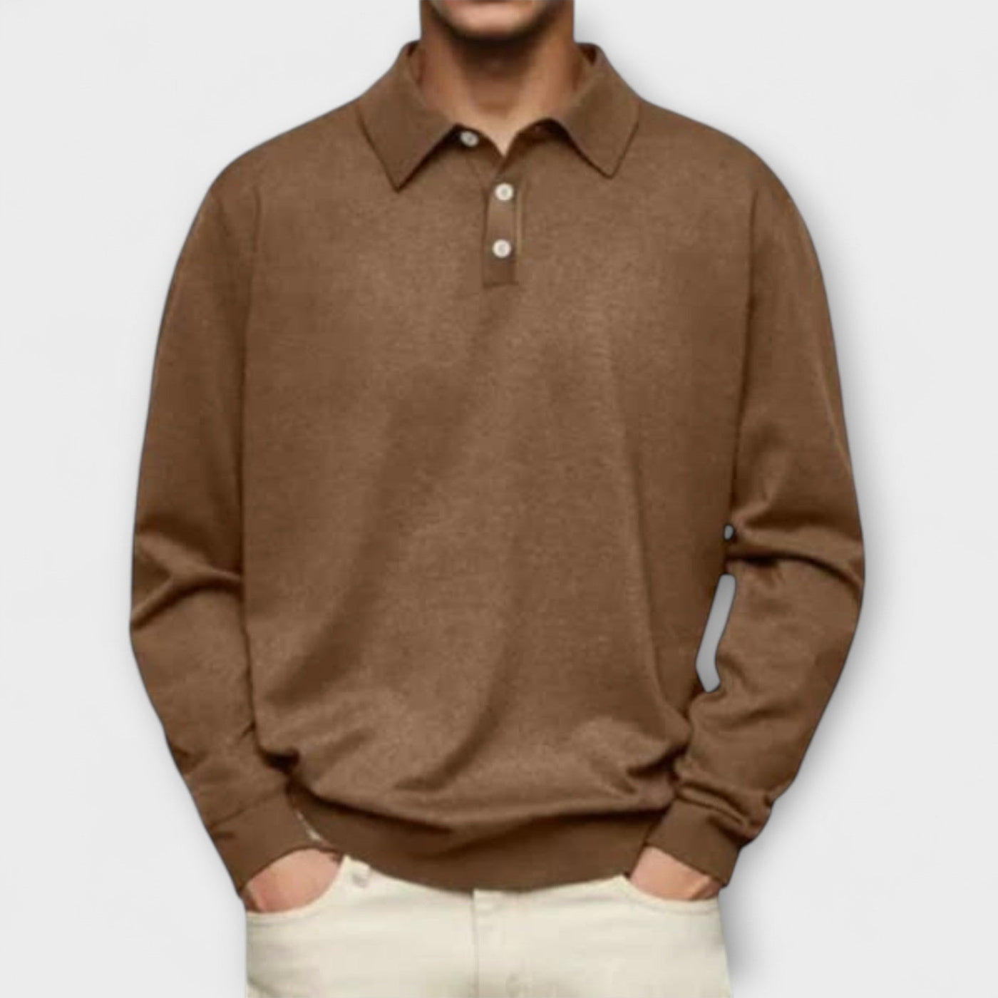 Polo mit langen Ärmeln