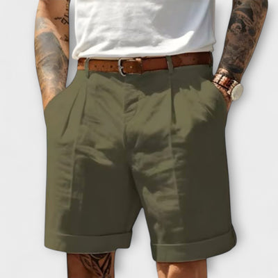 Elegante Baumwoll-Bermuda-Shorts