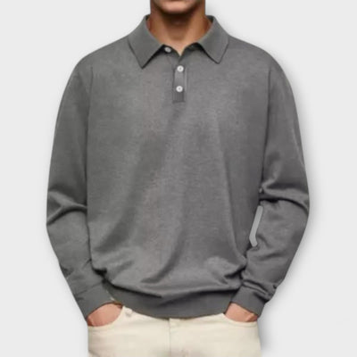 Polo mit langen Ärmeln