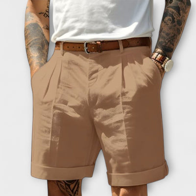 Elegante Baumwoll-Bermuda-Shorts