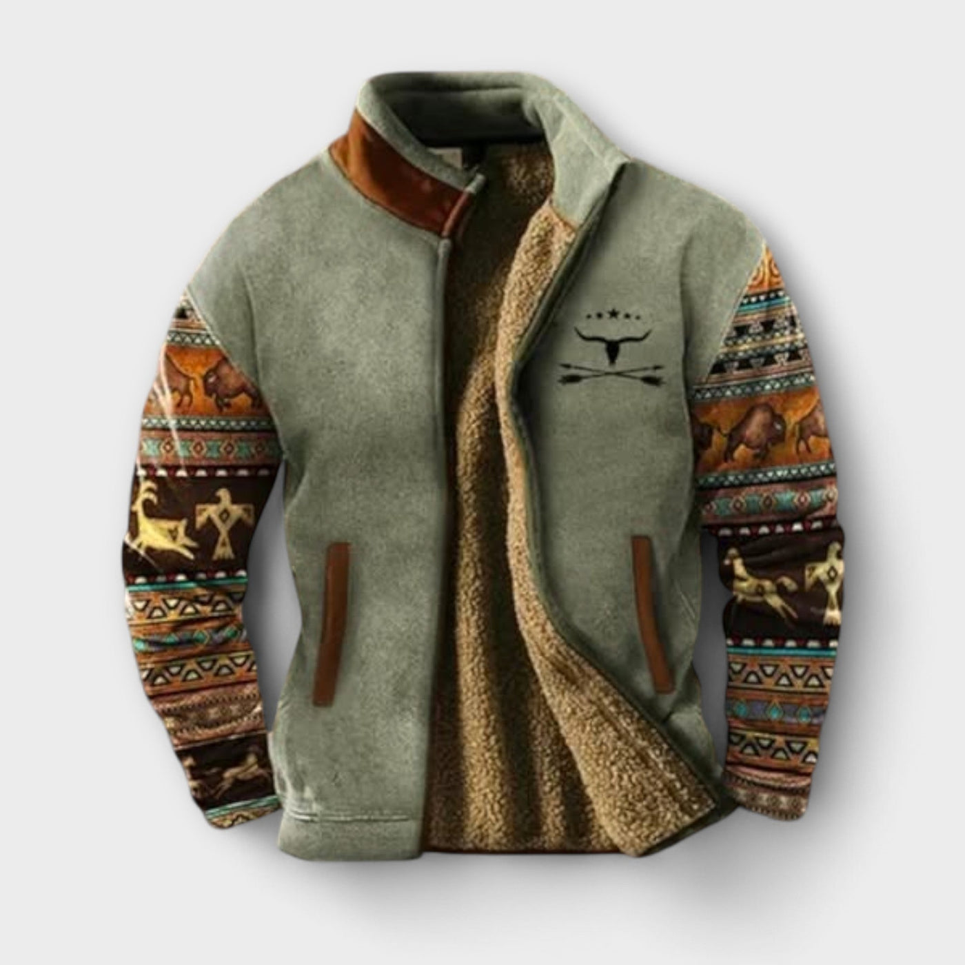 Fleece-Weste für den Außenbereich