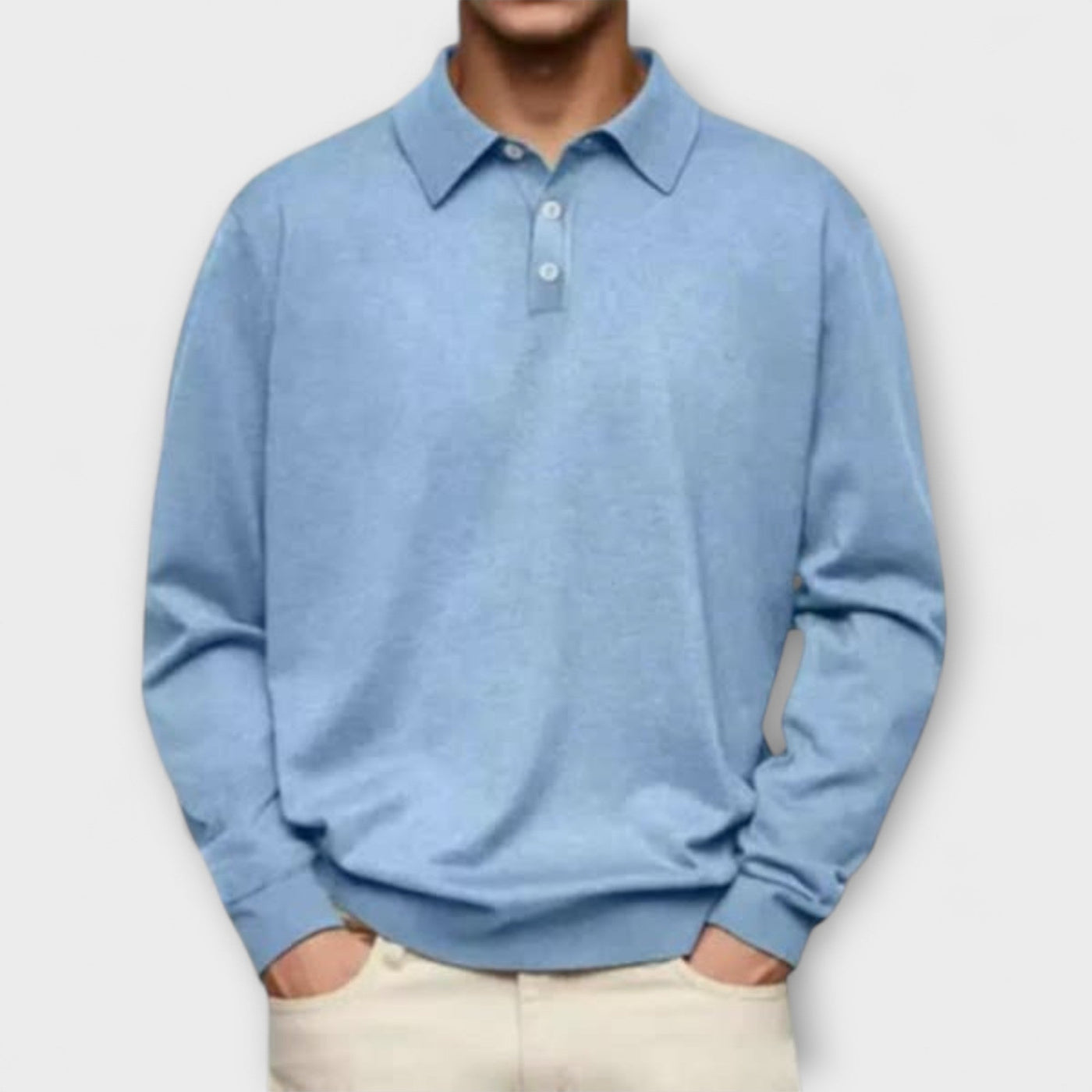 Polo mit langen Ärmeln