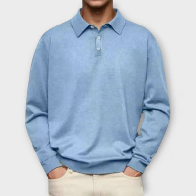 Polo mit langen Ärmeln