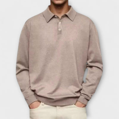 Polo mit langen Ärmeln
