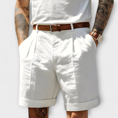 Elegante Baumwoll-Bermuda-Shorts
