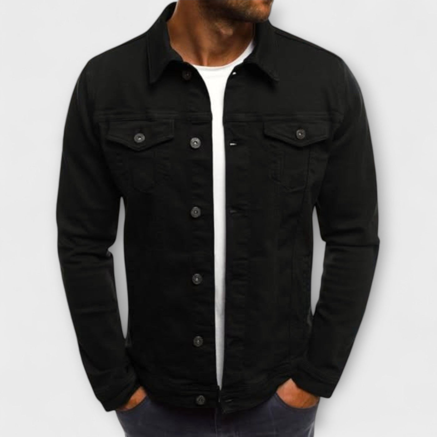 Klassische Jeansjacke