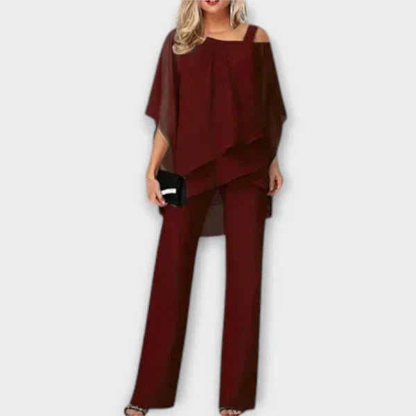 Abendset aus Chiffon