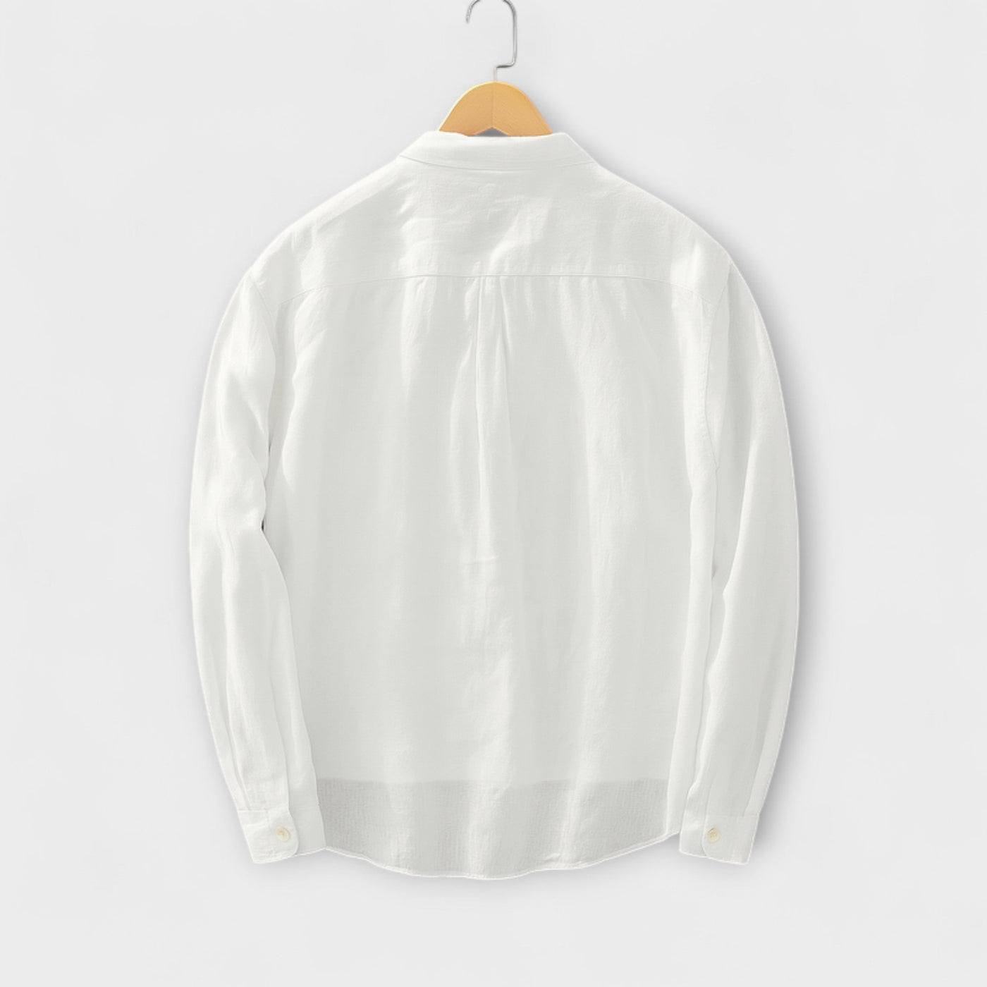 Leinen Popover Hemd