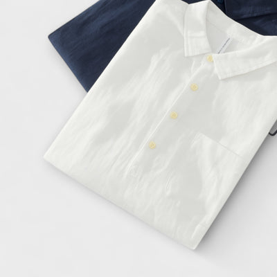 Leinen Popover Hemd