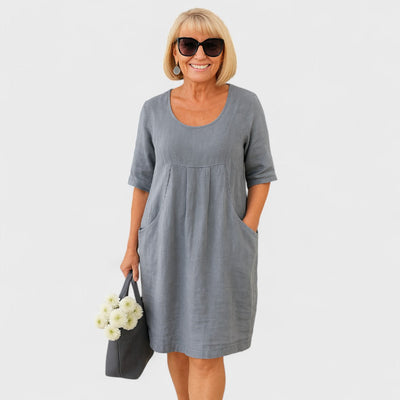 Marley - Lässiges Leinenkleid für den Alltag