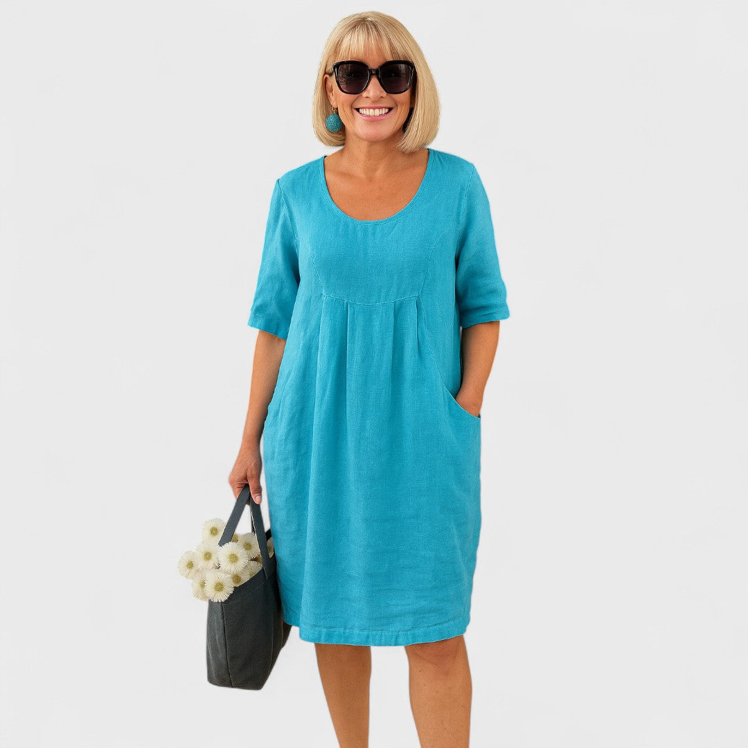 Marley - Lässiges Leinenkleid für den Alltag